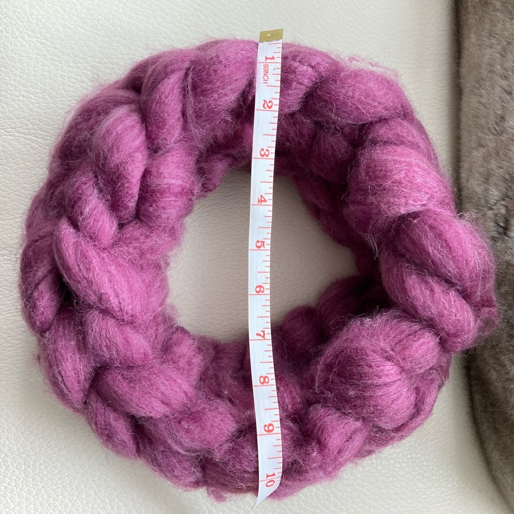 Handmade collar (circular scarf) - Picture 6 of 8